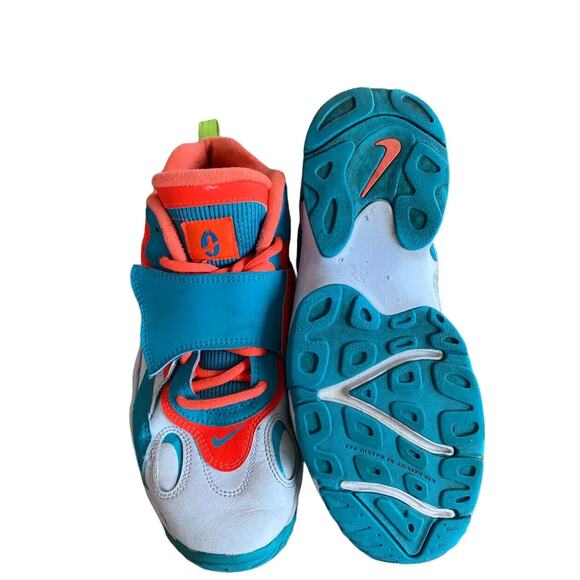 NIKE AIR MAX SPEED TURF 'MIAMI DOLPHINS' 525225-102 MENS SNEAKERS SIZE 6.5 Youth - Picture 5 of 8